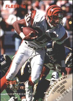 Carl Pickens Cincinnati Bengals 1996 Fleer NFL #29